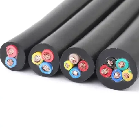 Rubber cable